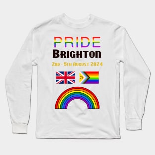 Pride Brighton UK 2024 Long Sleeve T-Shirt